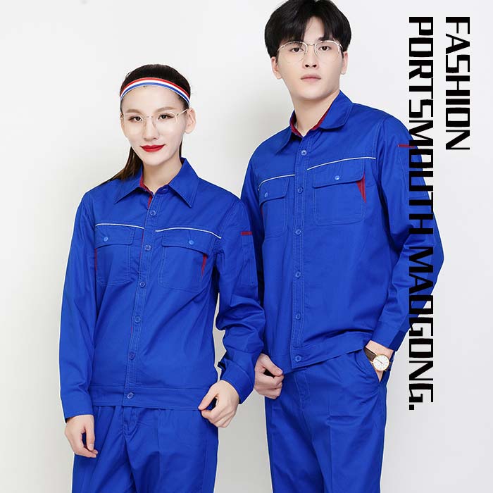 純棉工作服定做 夏裝長袖 JL-GC008