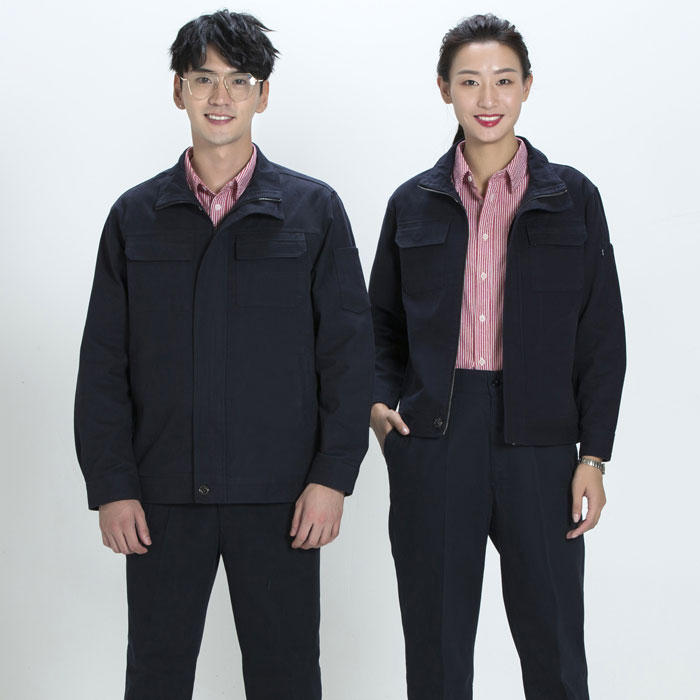 純棉電焊工作服套裝男長(zhǎng)袖JL-GC005