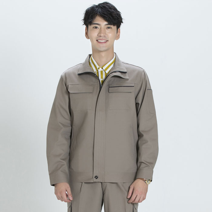 純棉電焊工作服套裝男長(zhǎng)袖JL-GC005