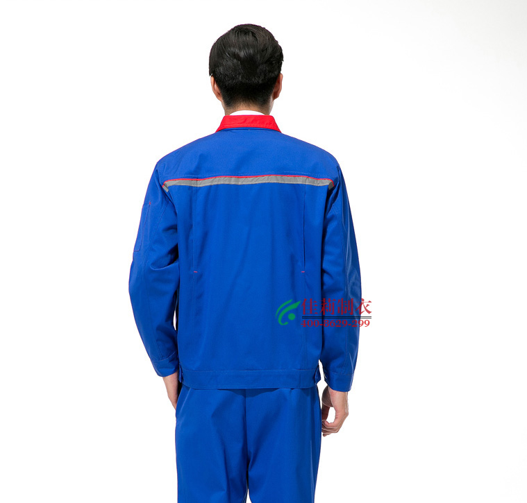 發電廠工作服  反面展示