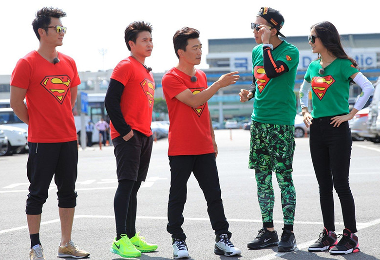 跑男來了，超人T恤衫定制